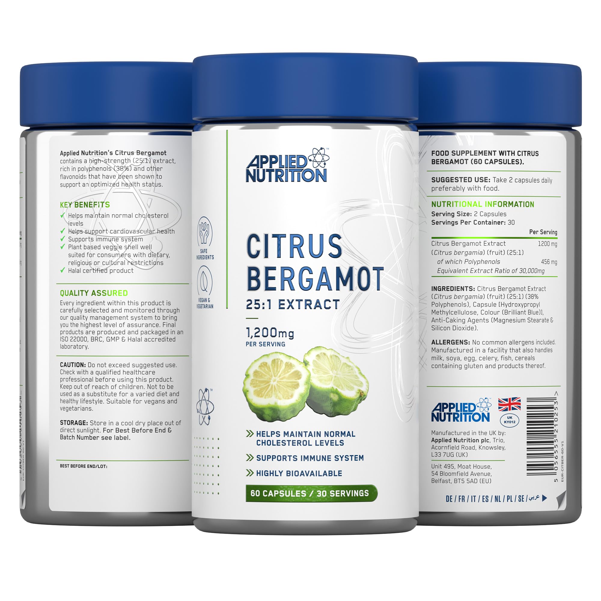 Applied Nutrition Citrus Bergamot