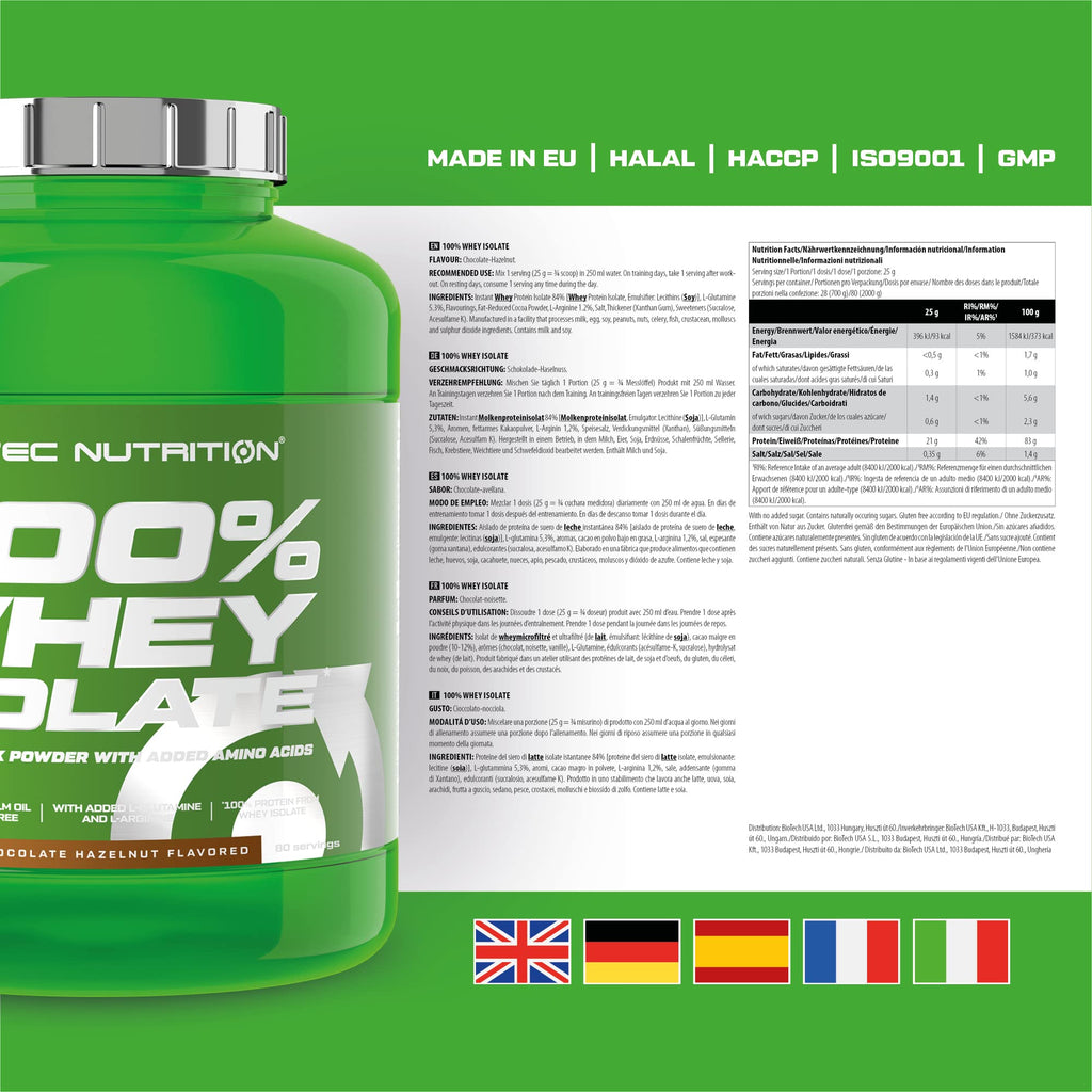 Scitec Nutrition 100% Whey Isolate