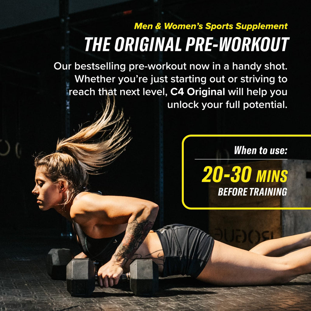 Cellucor C4 Original Pre-Workout Shots 12x60ml