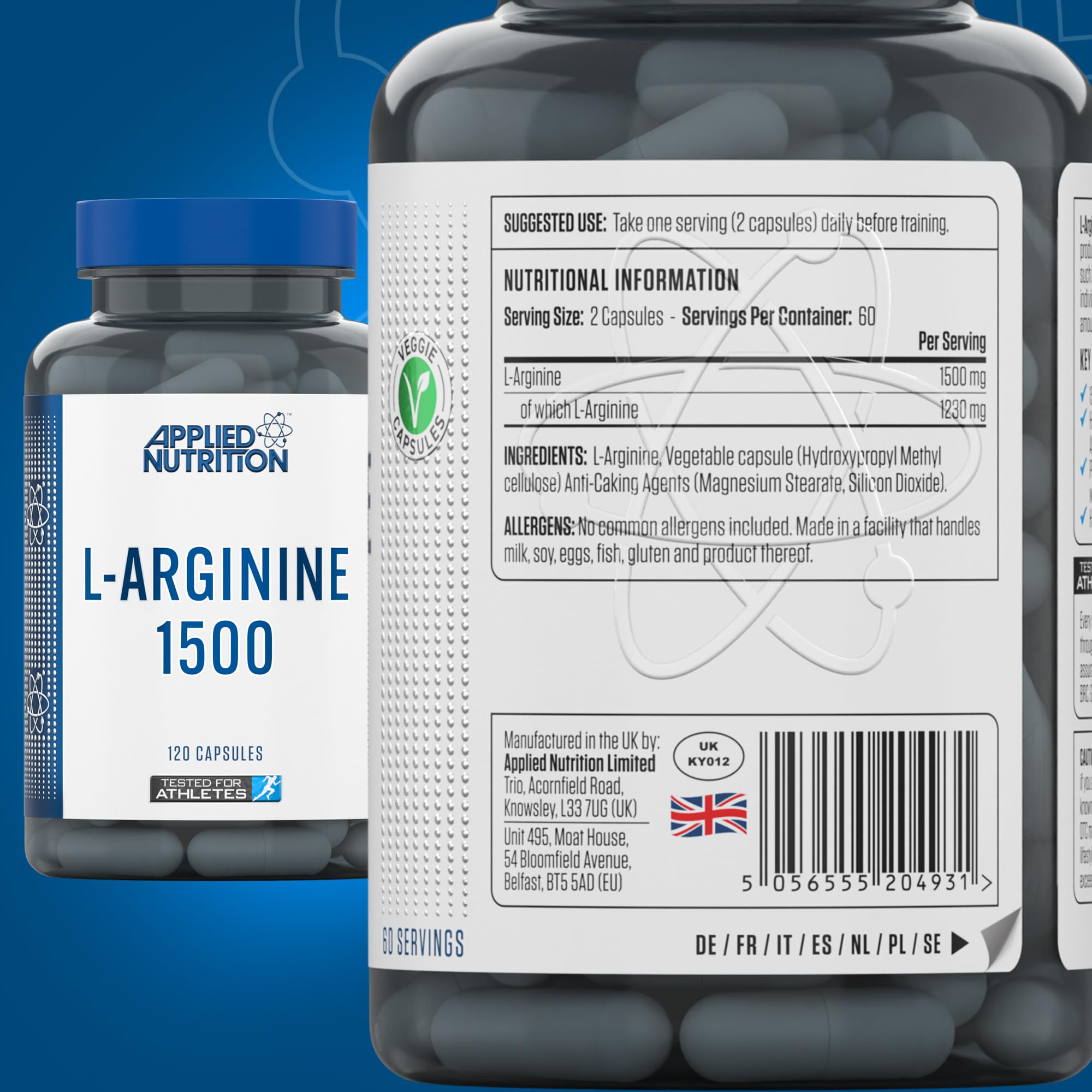 Applied Nutrition L-Arginine 1500