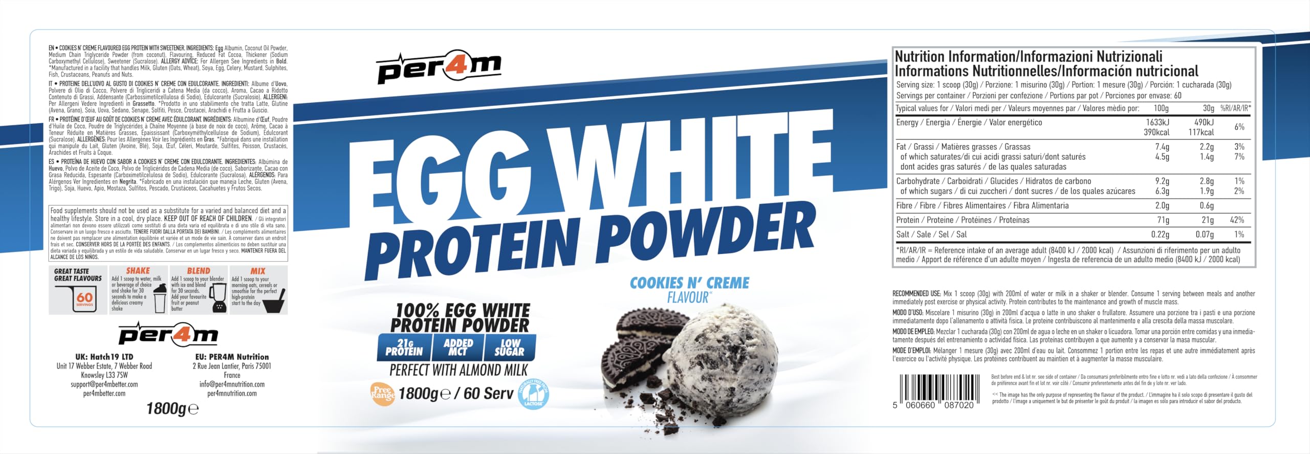 Per4m Egg Protein