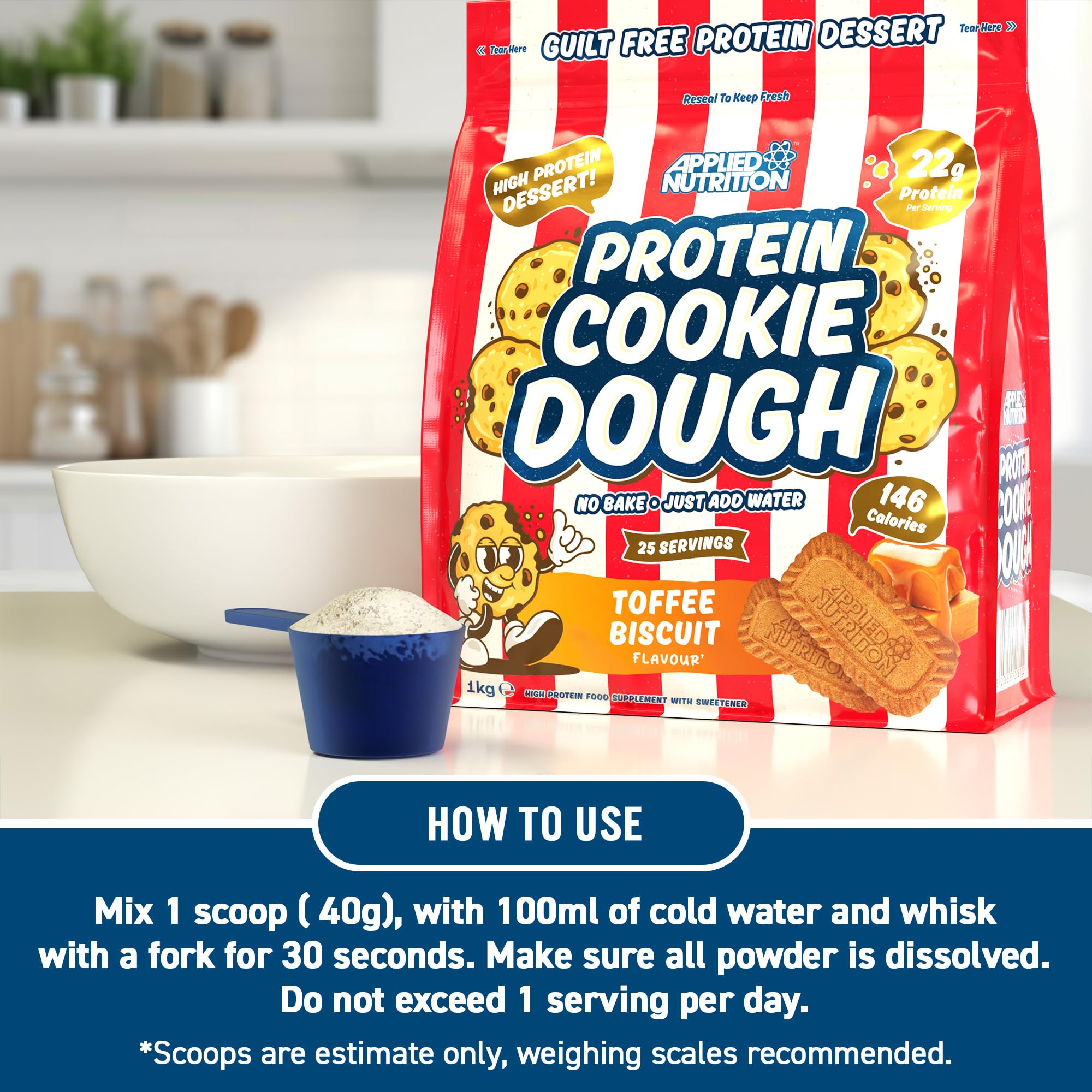 Applied Nutrition Protein Cookie Dough - Protein Cookie Dough Powder