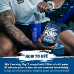 Person preparing Applied Nutrition Pump 3G Zero with citrulline malate and vitamin B12