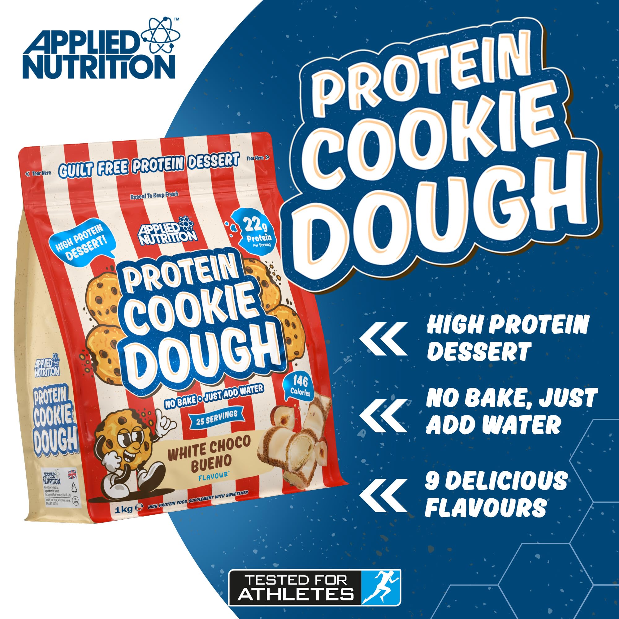 Applied Nutrition Protein Cookie Dough - Protein Cookie Dough Powder