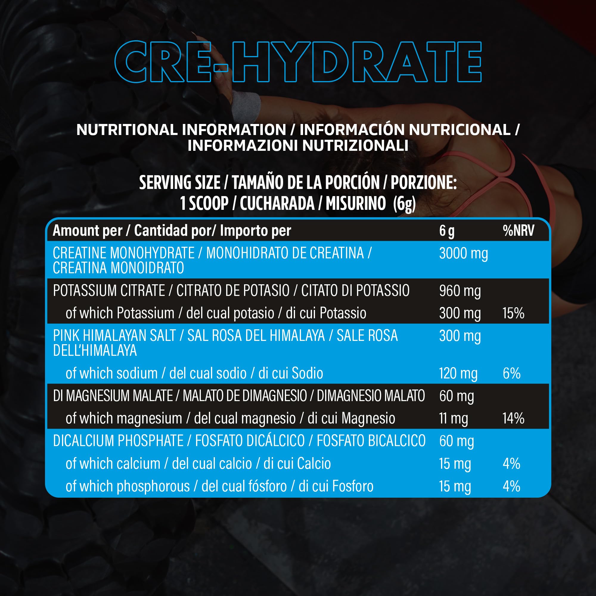NXT Nutrition CRE Hydrate 180g