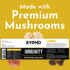 BYOND PERFORMANCE Immunity Mushroom Capsules - 60 Caps - Mushrooms