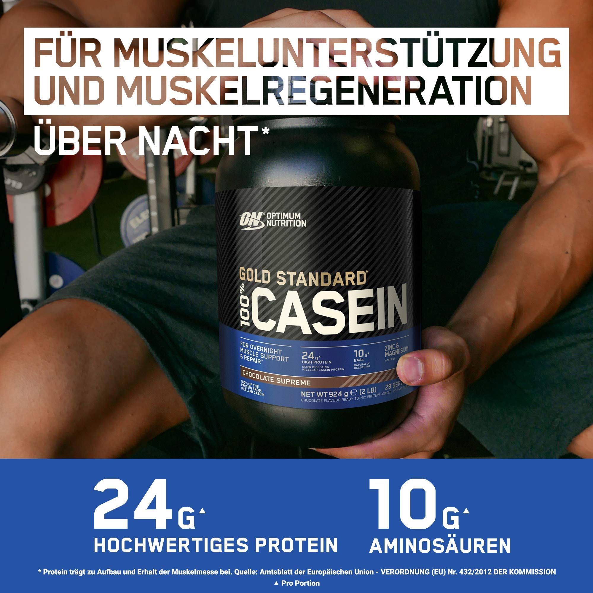 Optimum Nutrition Gold Standard 100% Casein Creamy - Micellar Casein Protein Powder