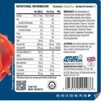 Applied Nutrition Pump 3G Zero supplement label with citrulline malate and vitamin B12