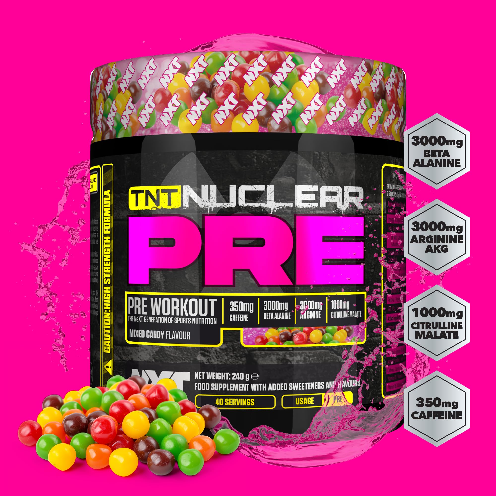 NXT Nutrition TNT Nuclear 420g