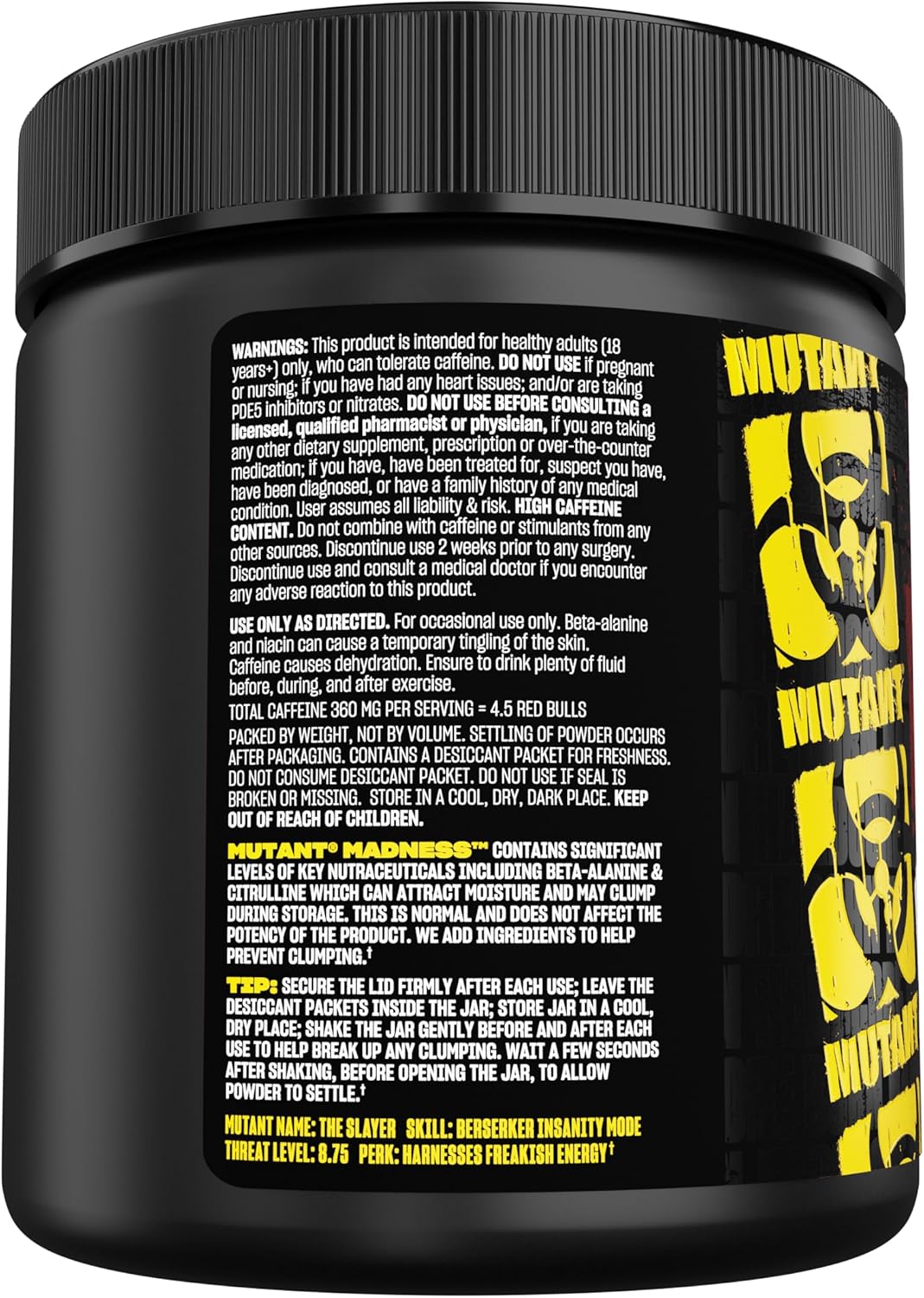 Mutant Madness - Pre-Workout Powder