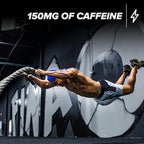 Muscular man exercising with battle ropes, showcasing Cellucor C4 Original for advanced energy