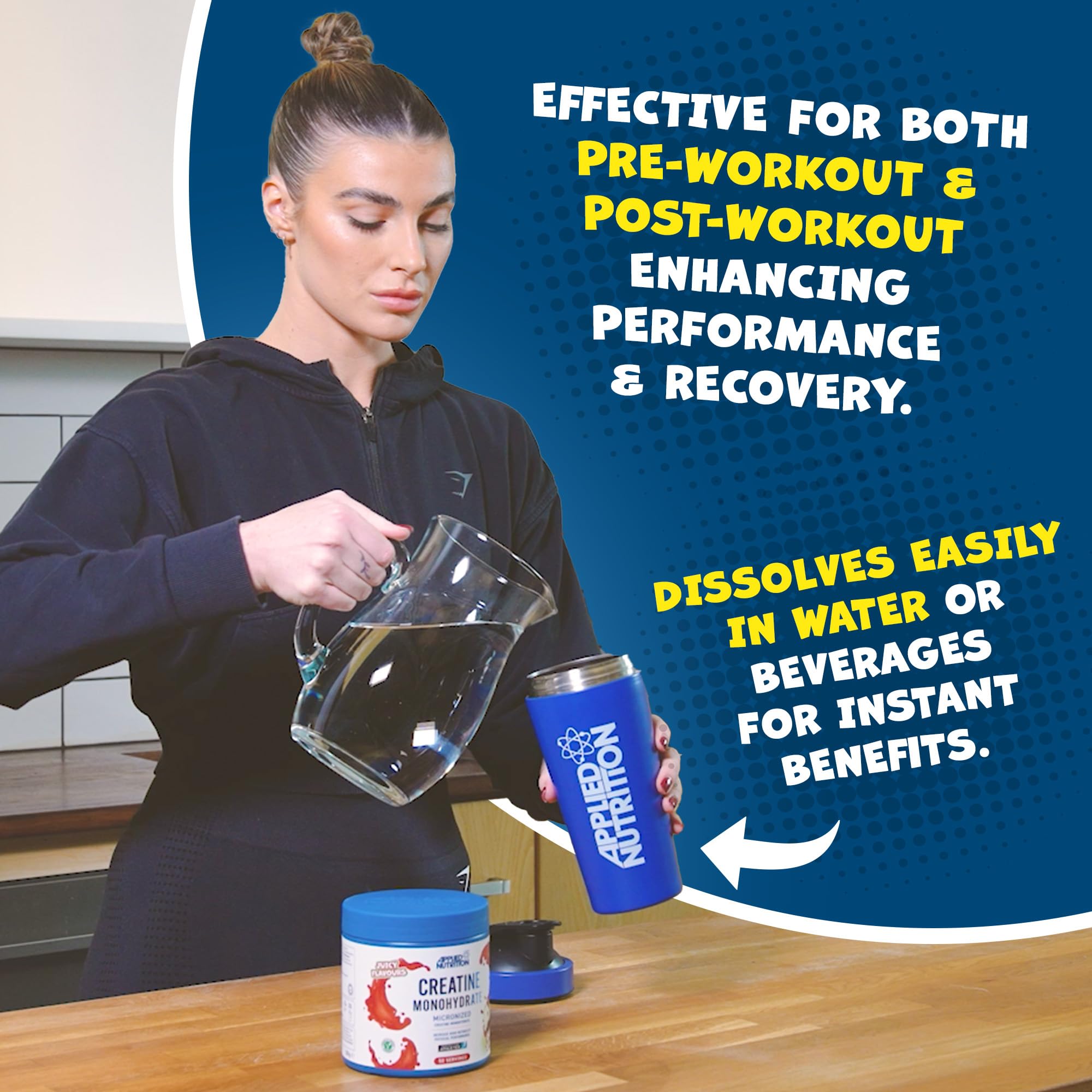 Applied Nutrition Creatine Monohydrate - Creatine Powder