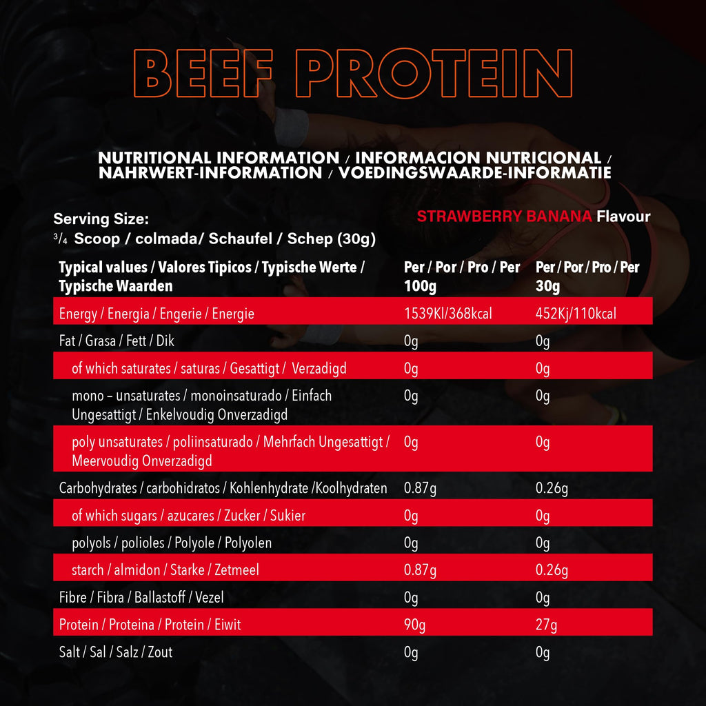 NXT Nutrition Beef Protein Isolate 540g