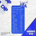 CNP Loaded H2O - Hydration Tabs