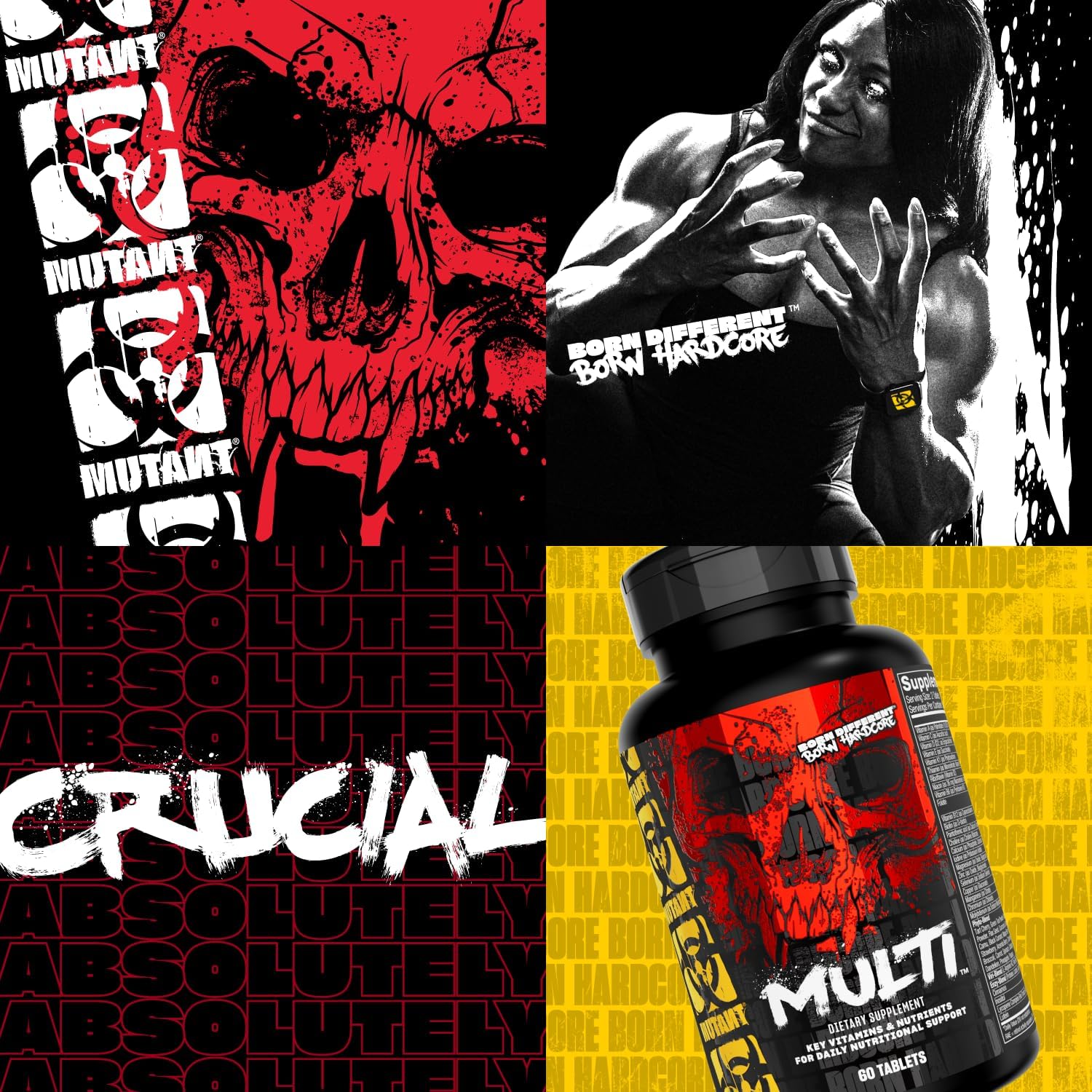 Mutant Core Multi - 60 Tabs - Multi-Vitamin Capsules