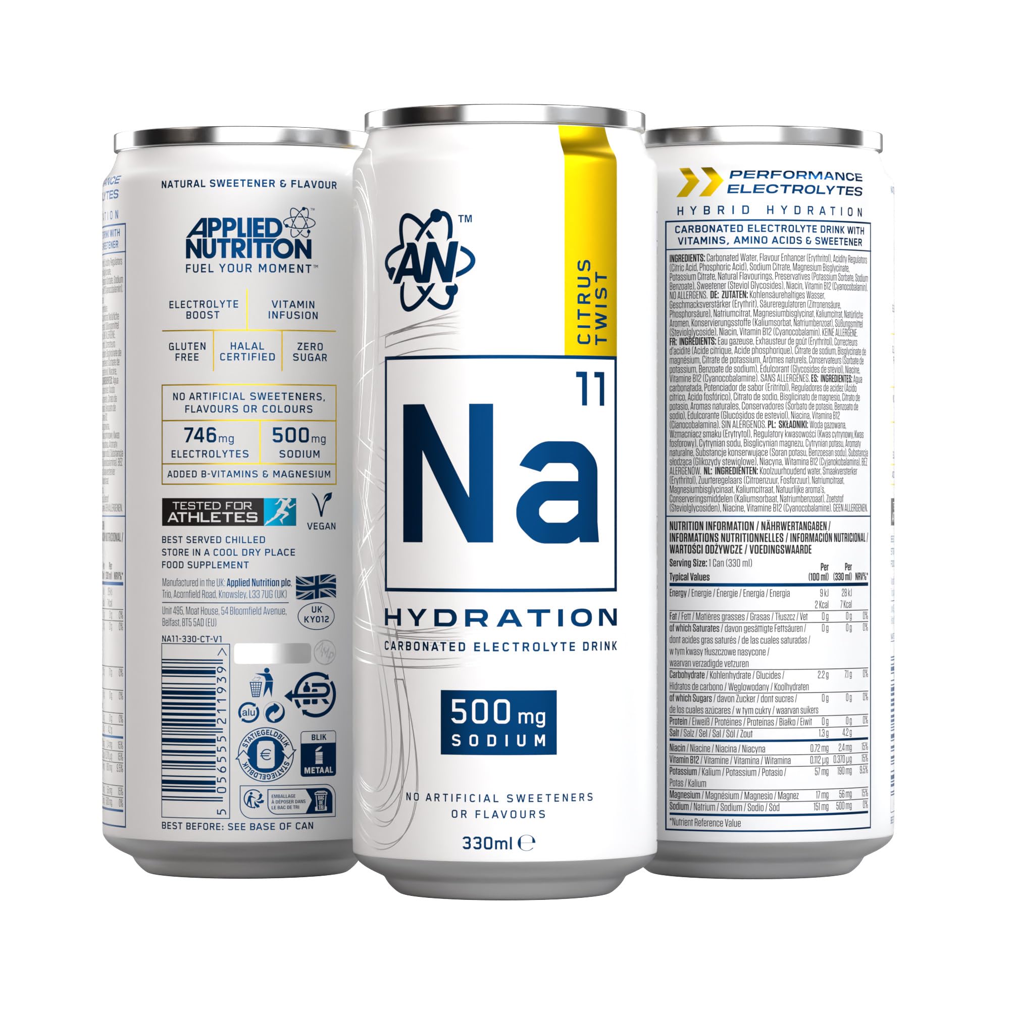Applied Nutrition NA.11 12x330ml