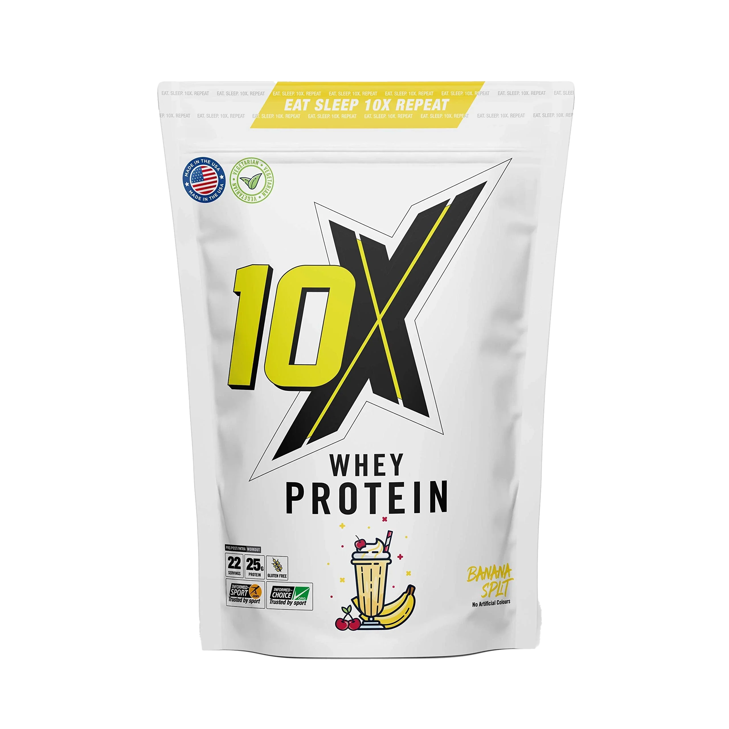 10X Athletic Whey Protein - Whey Protein Powder