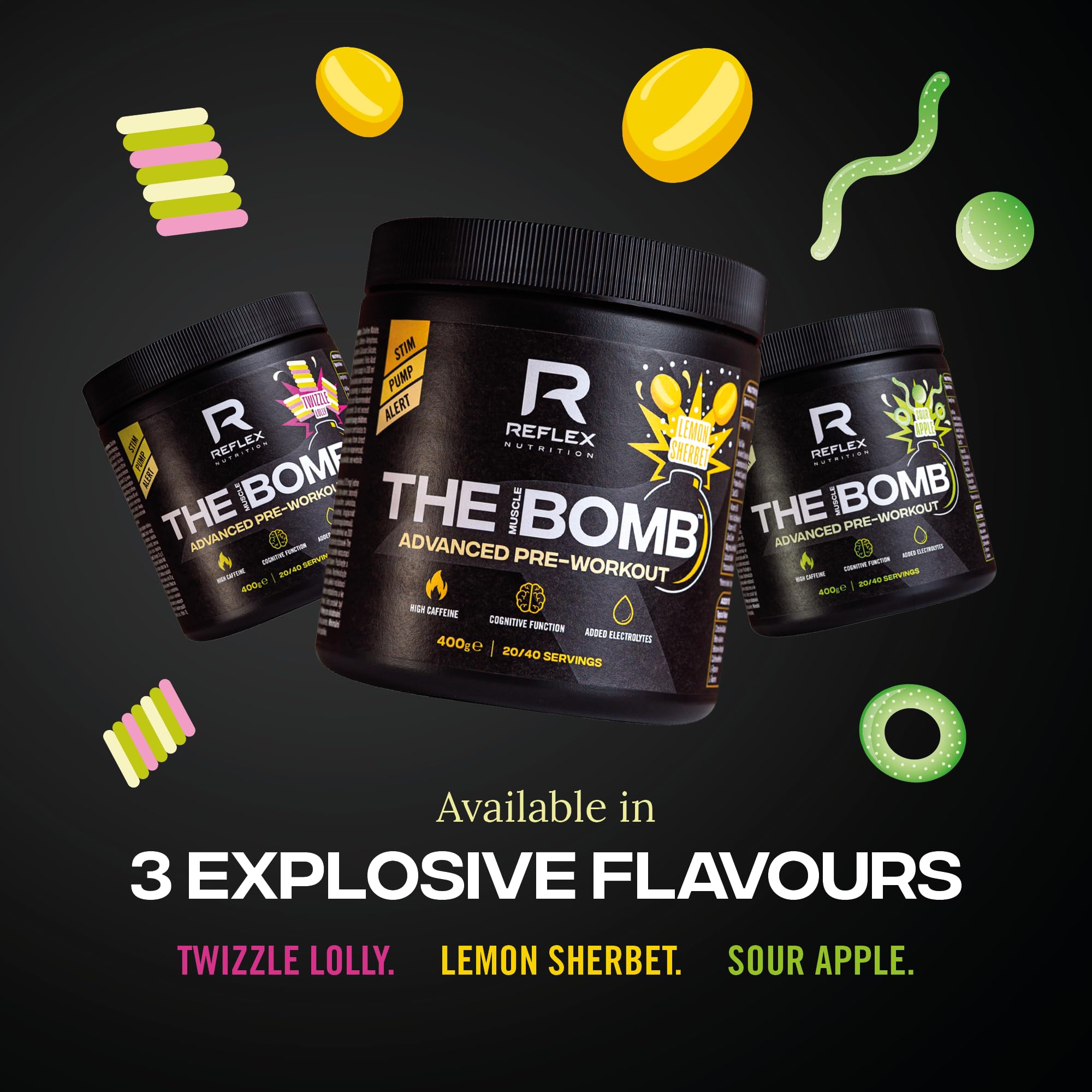 Reflex Nutrition The Muscle Bomb - Pre-Workout Powder