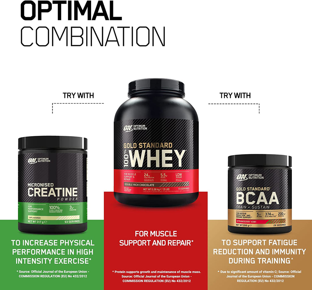 Optimum Nutrition Gold Standard 100% Whey - Whey Protein Powder