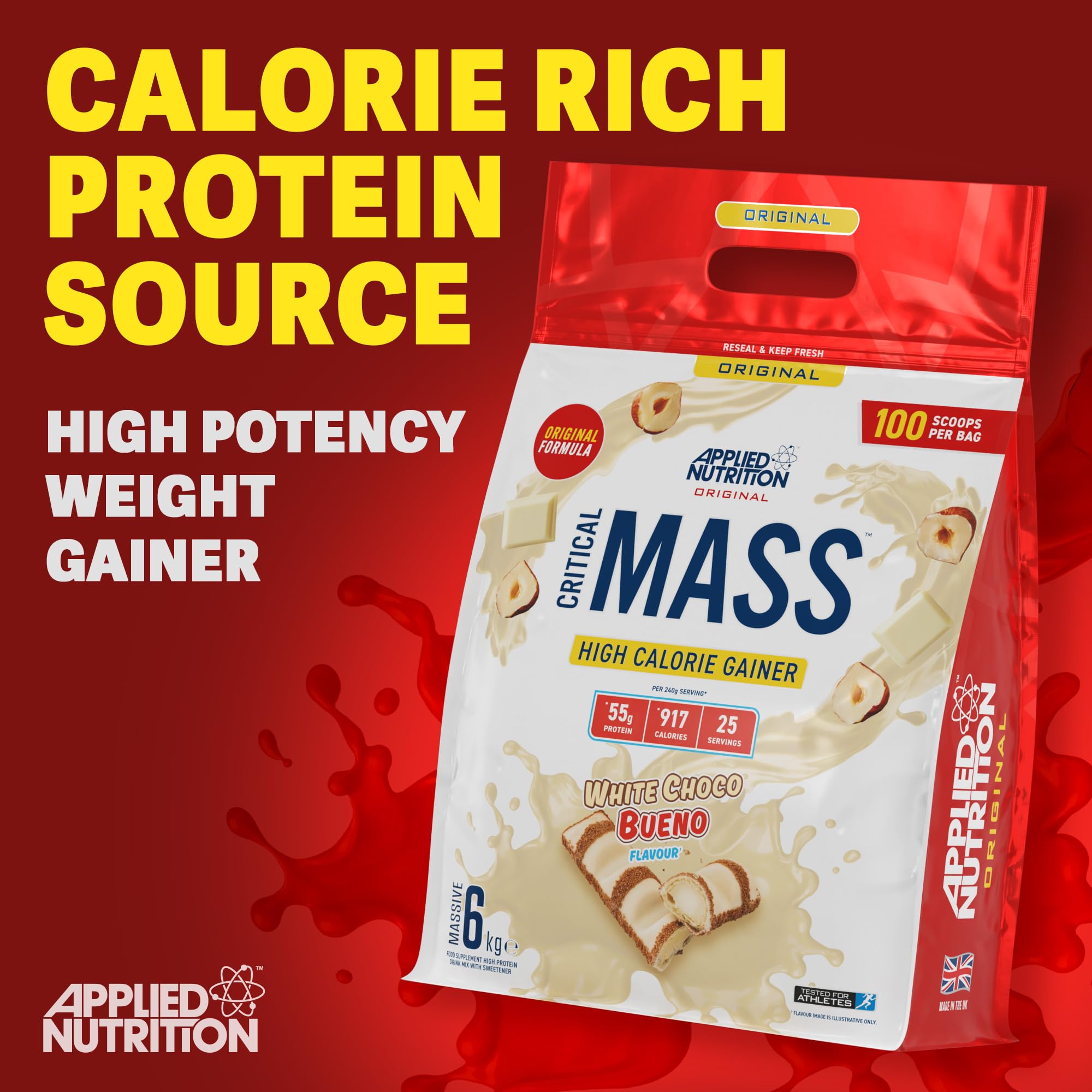 Applied Nutrition Critical Mass Original - Weight Gainer Powder