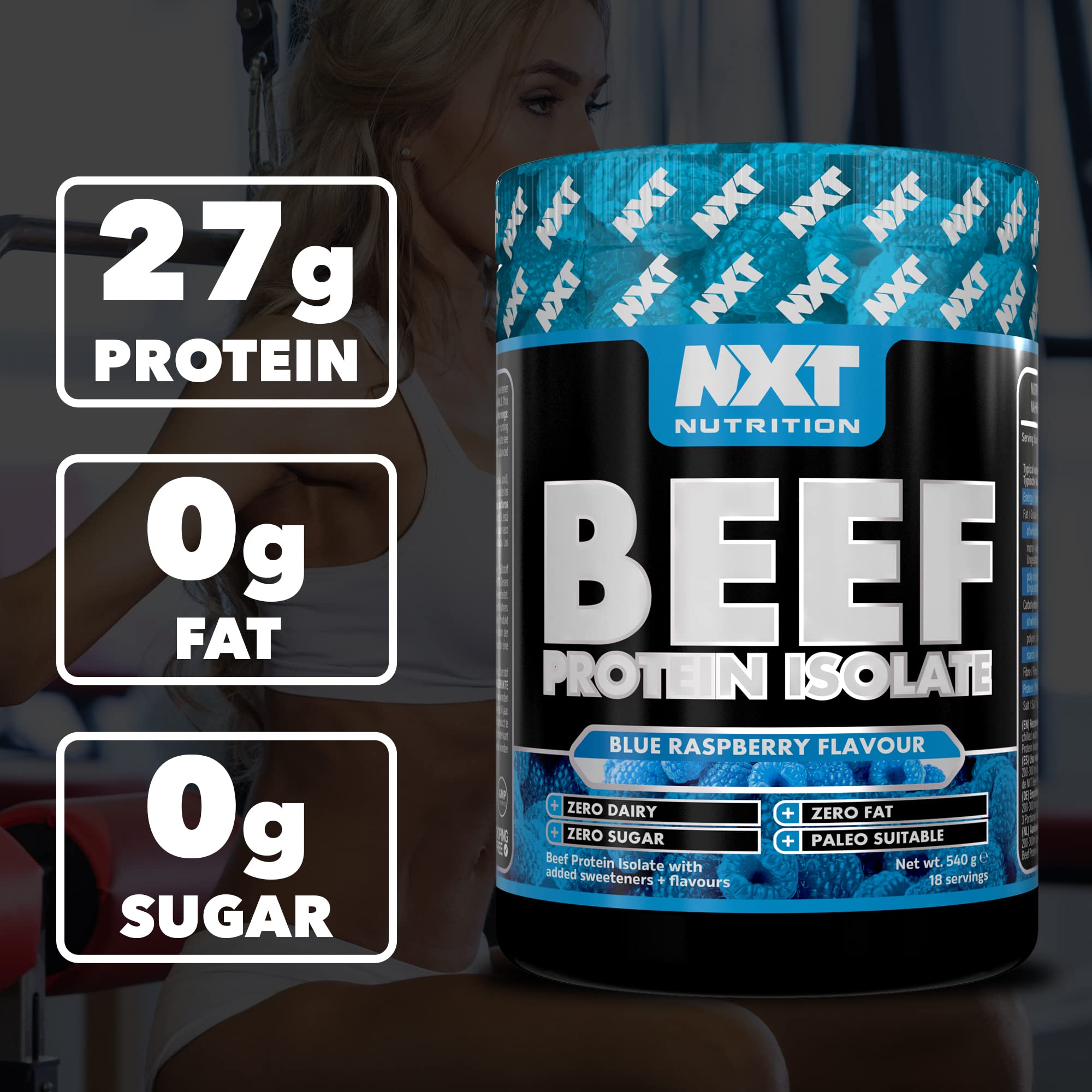 NXT Nutrition Beef Protein Isolate 540g