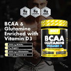 NXT Nutrition BCAA, Glutamine & VIt D 360g
