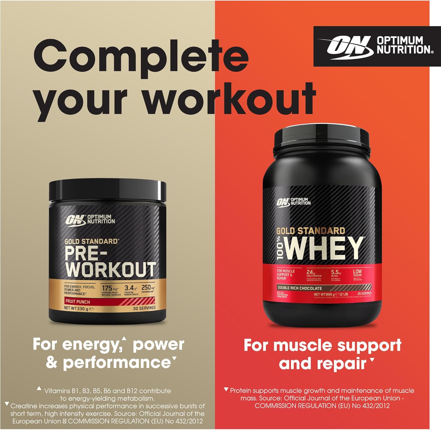 Optimum Nutrition Creatine 2500mg - 200 Caps - Creatine Capsules