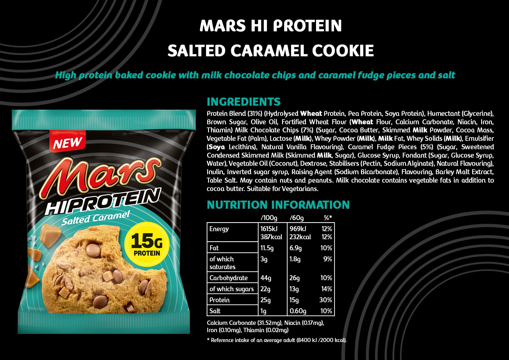 Mars Protein Cookie