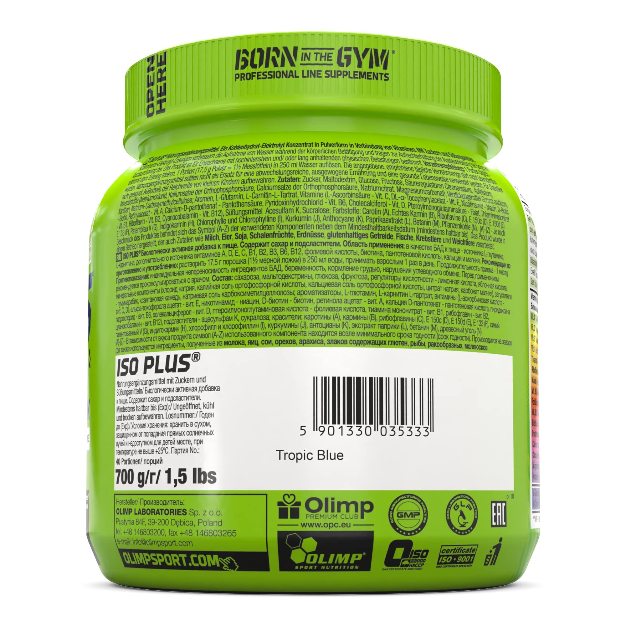 Olimp Sport Nutrition Iso Plus - Diet Shakes