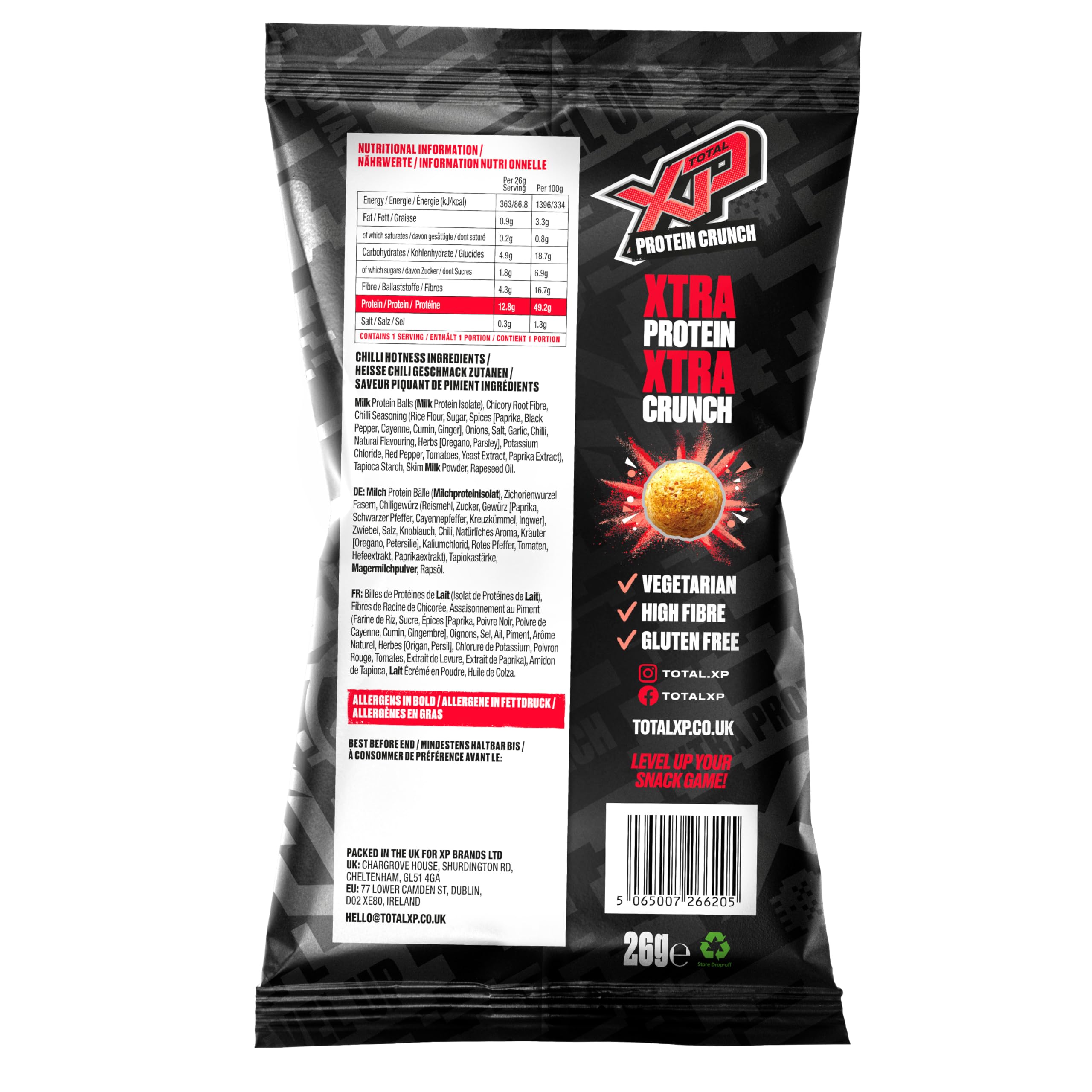 TOTAL XP Protein Crunch 12x26g