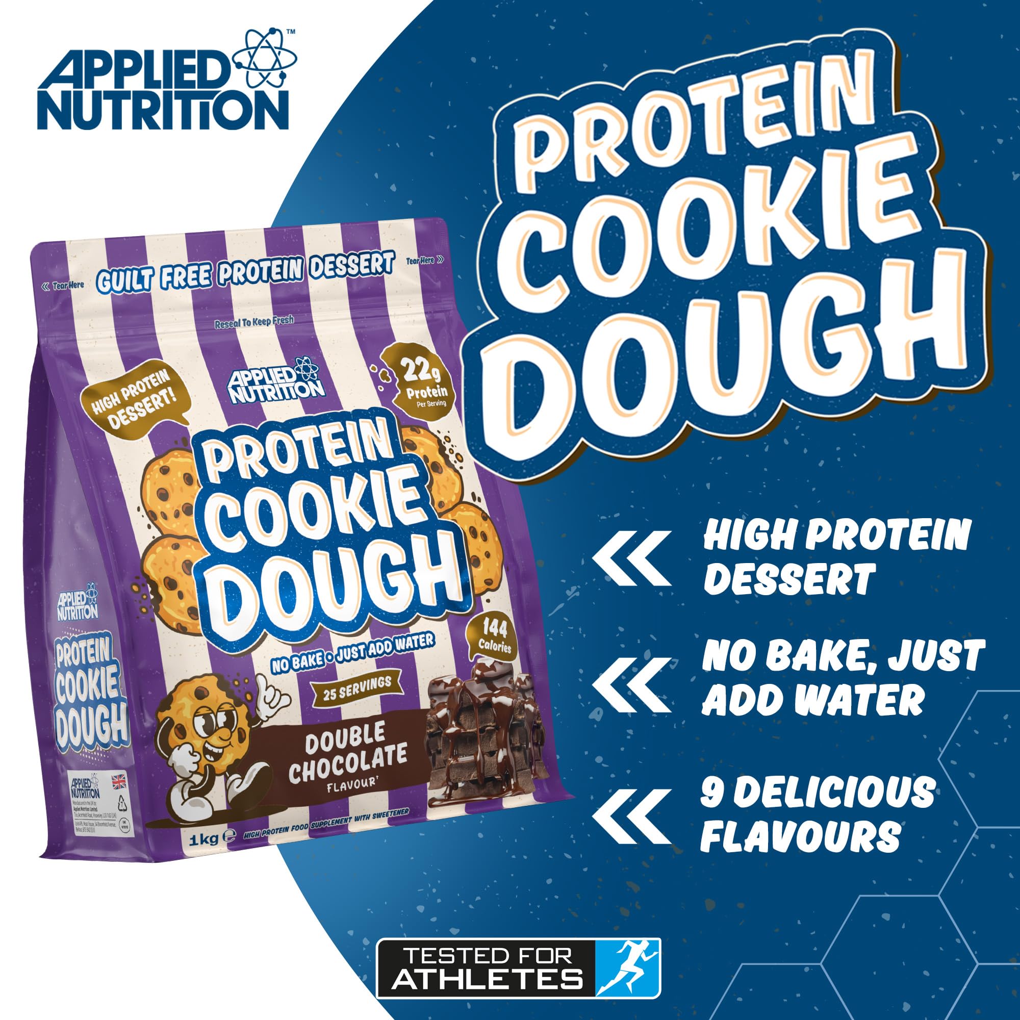 Applied Nutrition Protein Cookie Dough - Protein Cookie Dough Powder