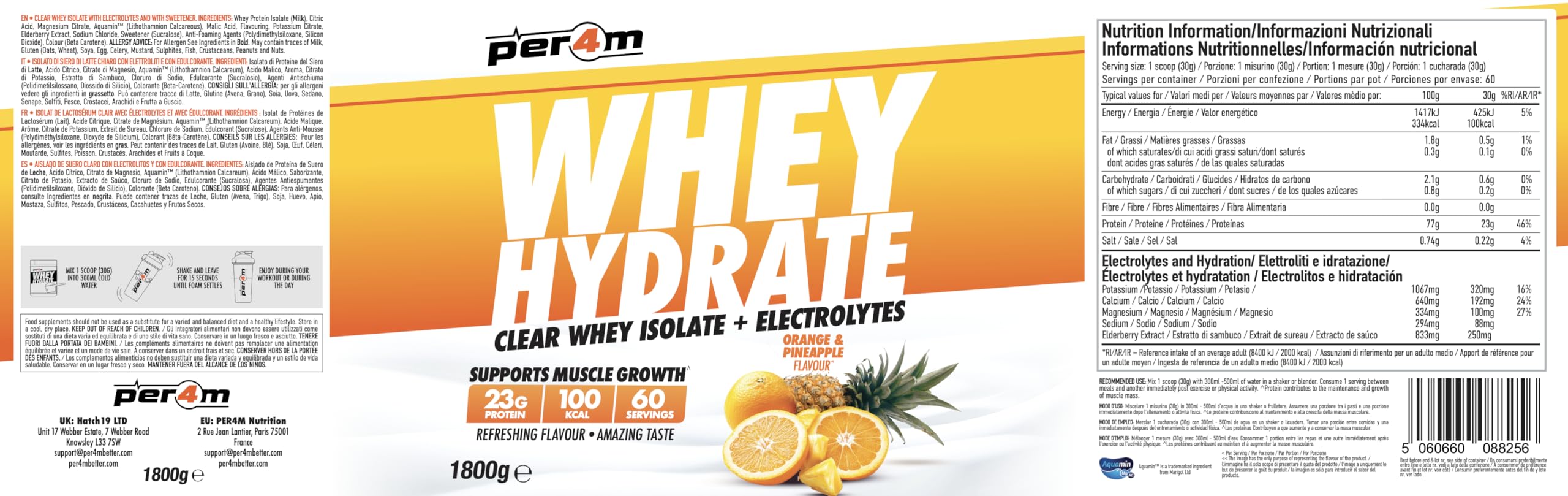 Per4m Whey Hydrate