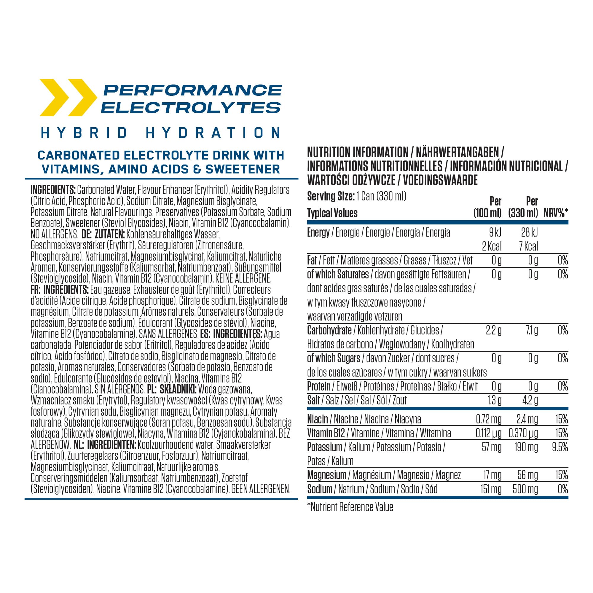 Applied Nutrition NA.11 12x330ml