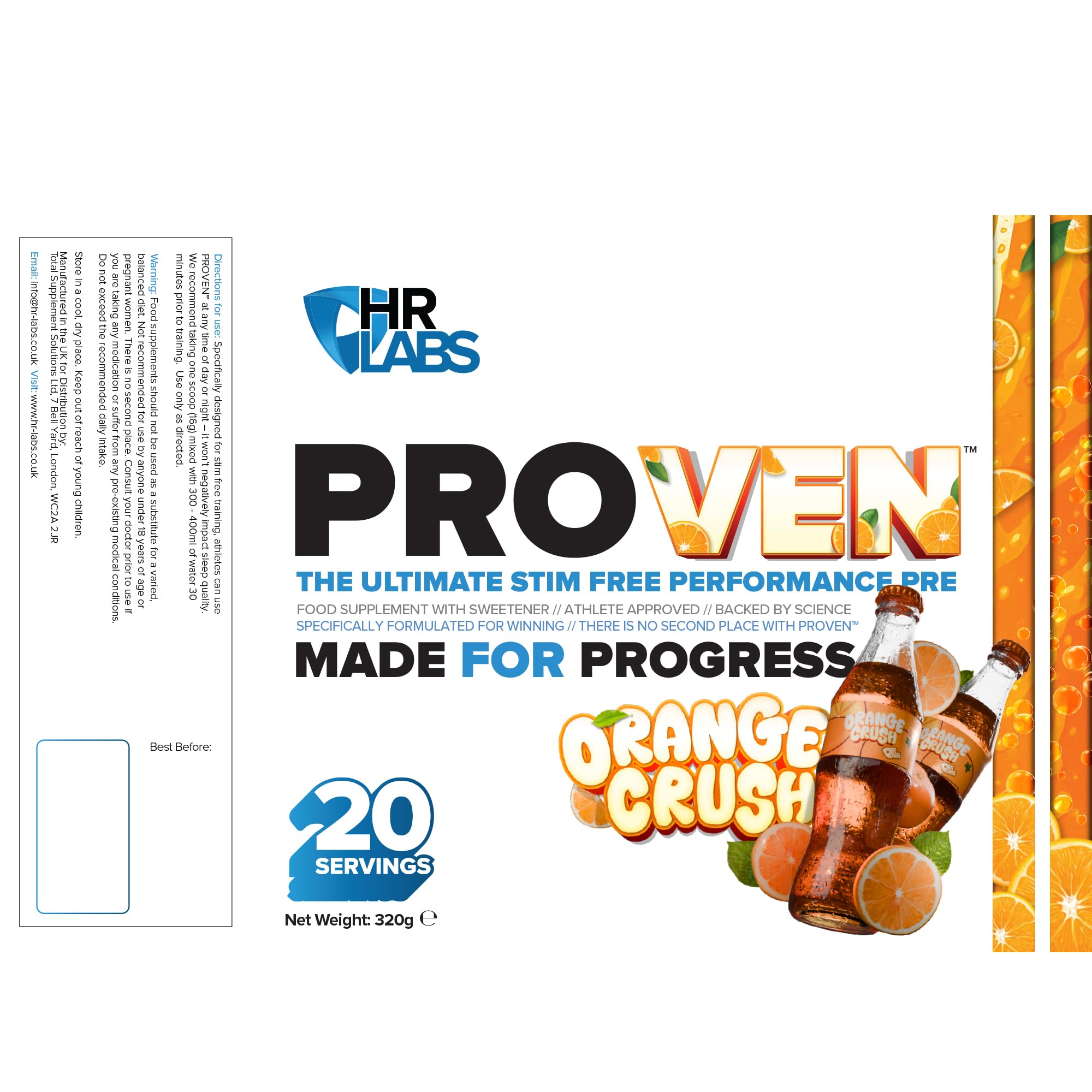 HR Labs Proven - Pre-Workout