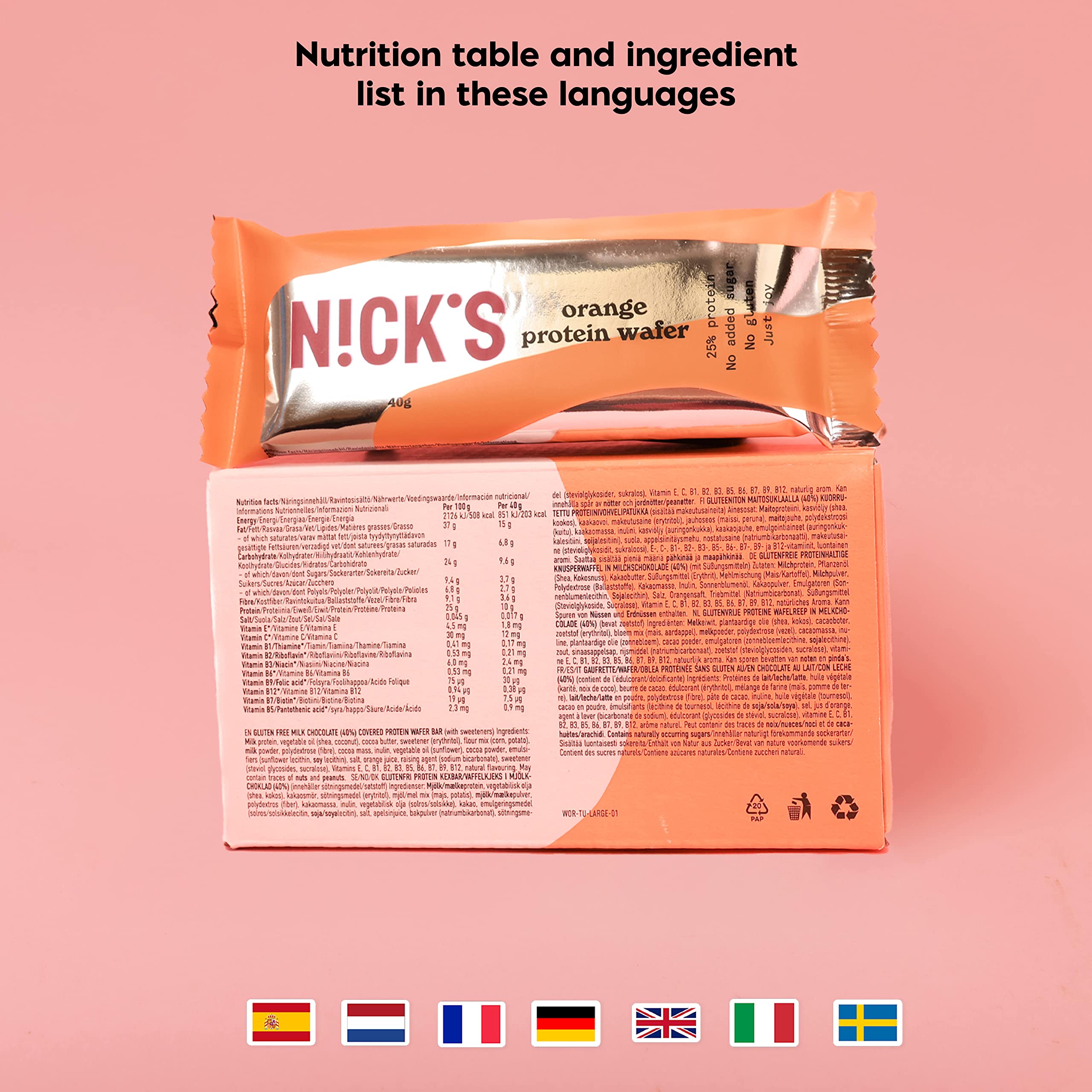 NICK'S Protein Wafer
