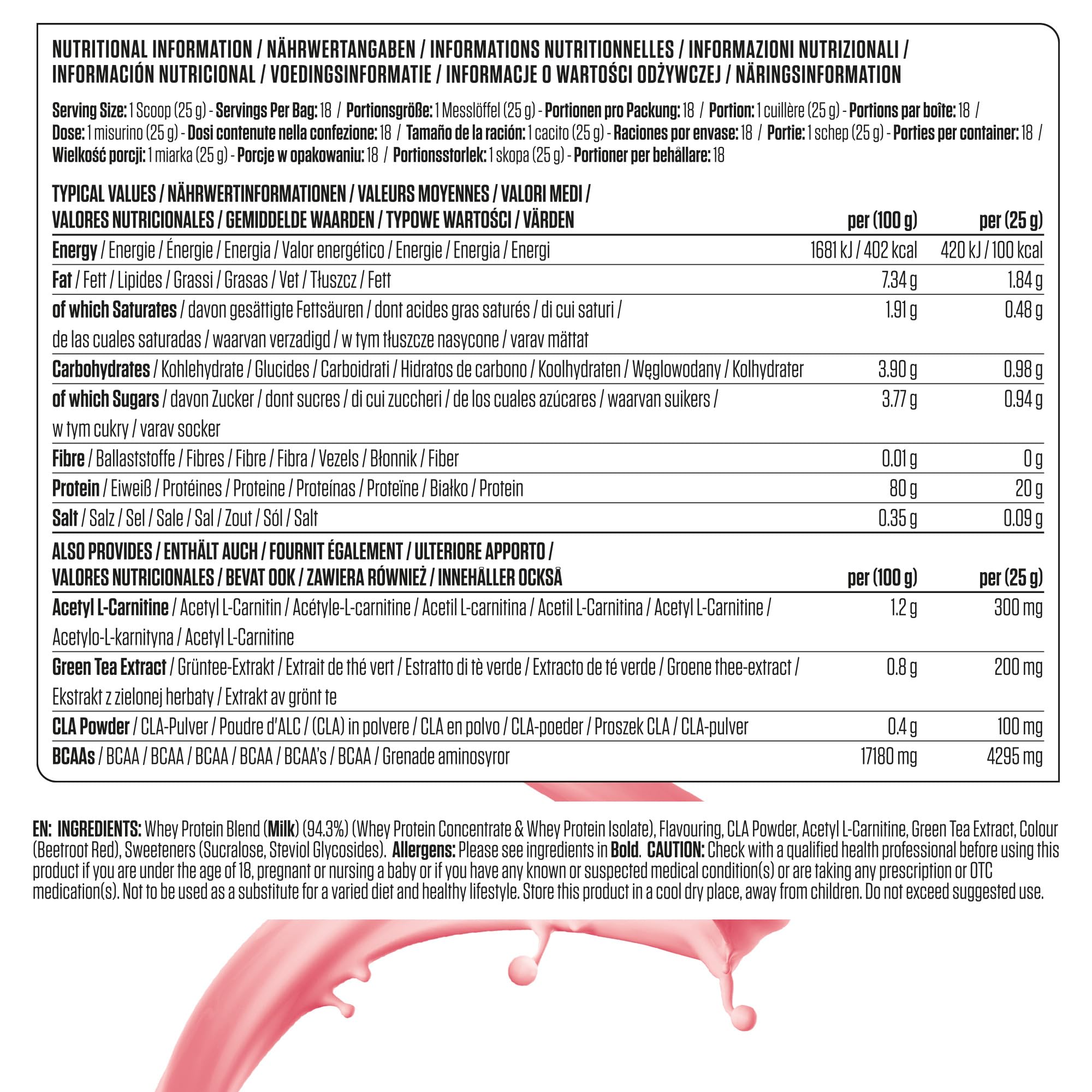 Applied Nutrition Diet Whey - Diet Whey Protein Powder