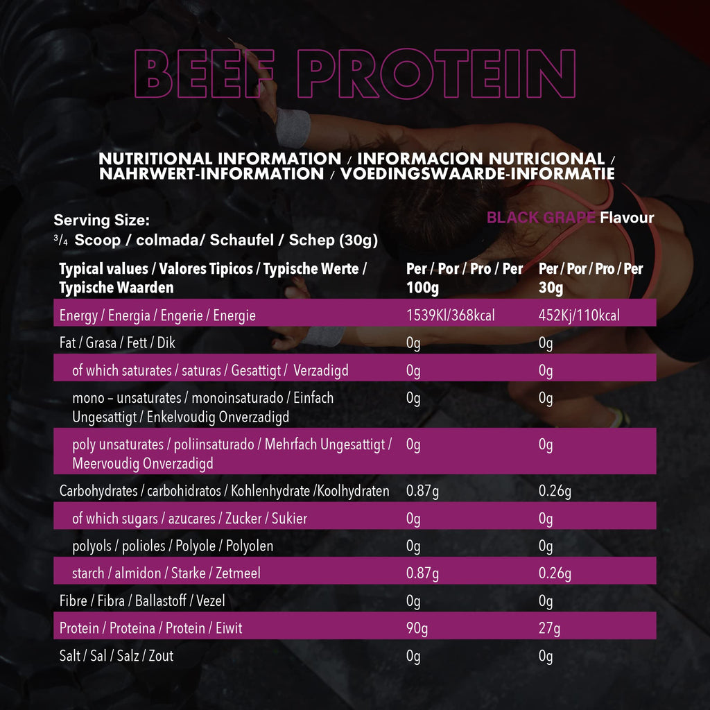 NXT Nutrition Beef Protein Isolate 540g