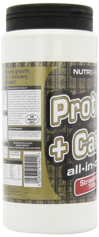 NutriSport Protein & Complex Carbs strawberry flavored whey concentrate powder 700g