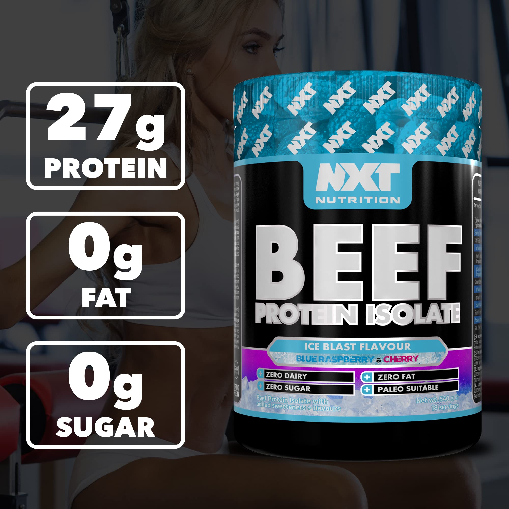 NXT Nutrition Beef Protein Isolate 540g