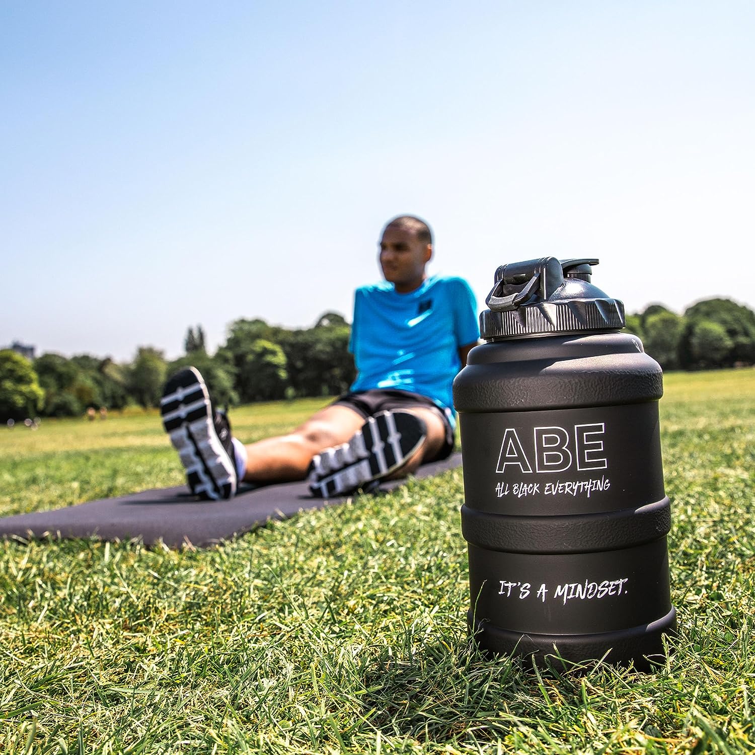 Applied Nutrition Water Jug - 2500ml / Matte Black - Water Bottle (more than 2 litres)
