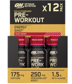 Optimum Nutrition Gold Standard Pre-Workout Shot - 12x60ml / Mixed Berry - Pre-Workout