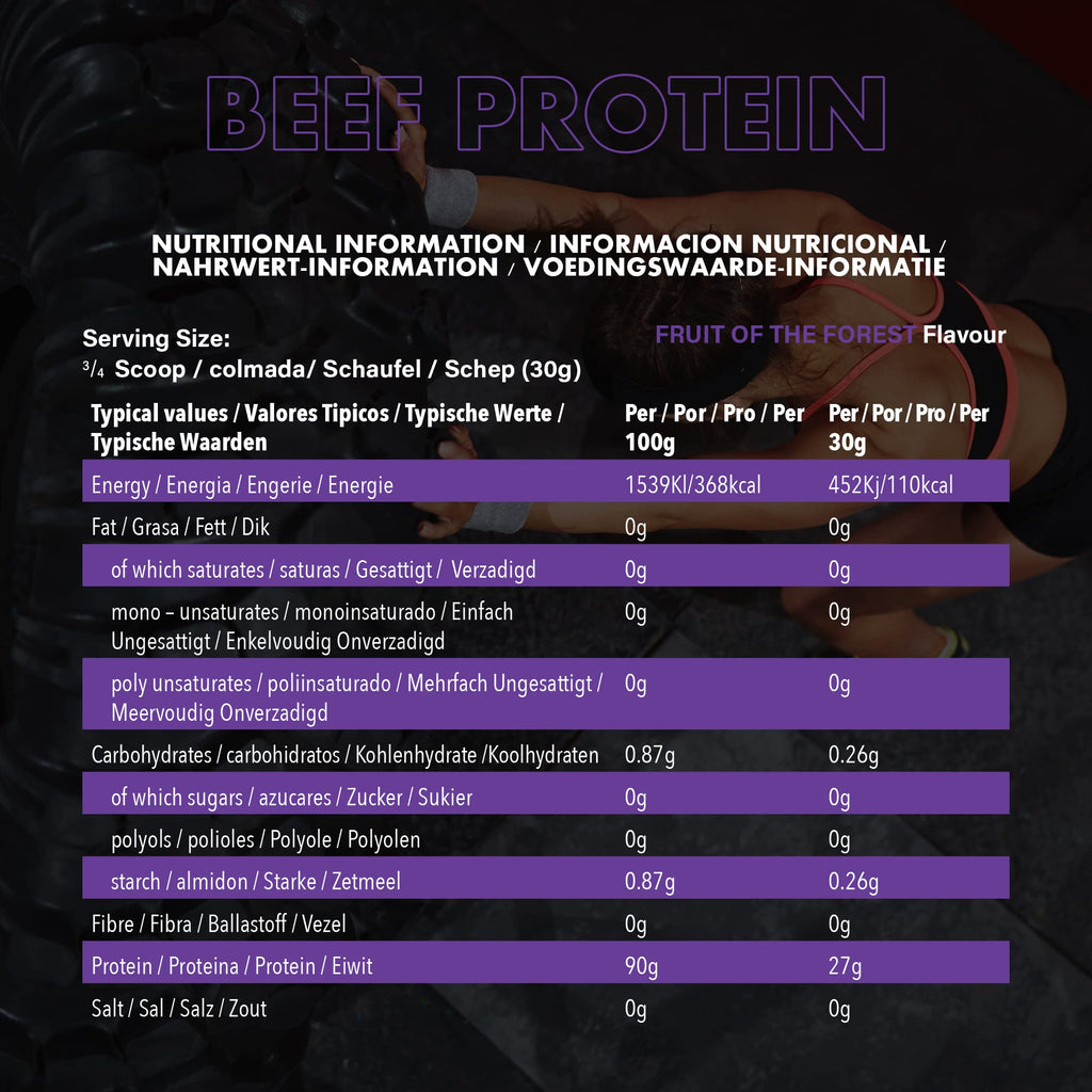 NXT Nutrition Beef Protein Isolate 540g