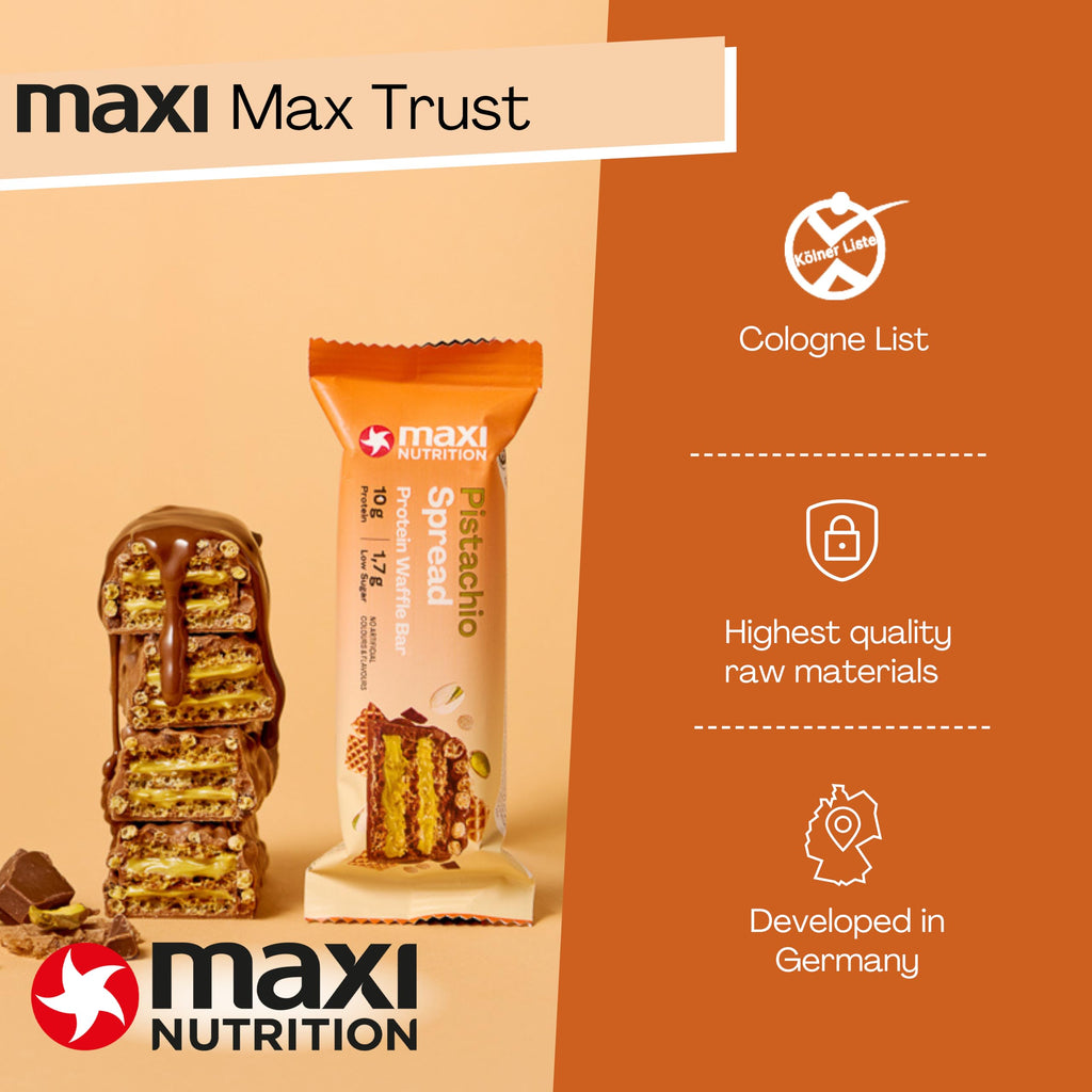 MaxiNutrition Protein Waffle Bar - Protein Bars