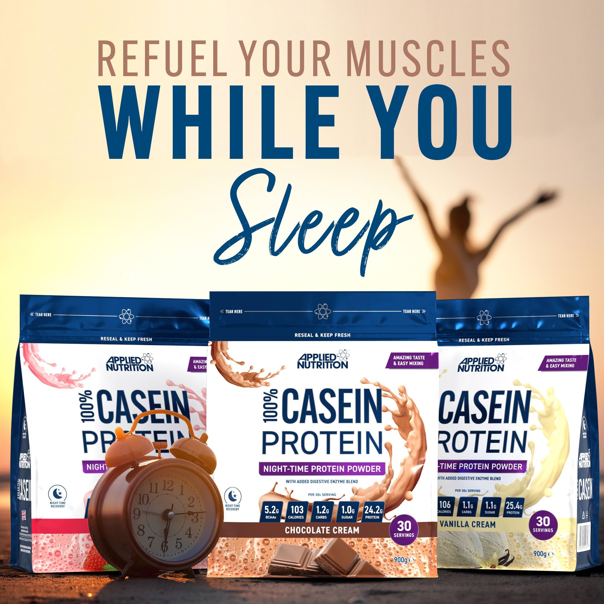 Applied Nutrition Casein - Micellar Casein Protein Powder