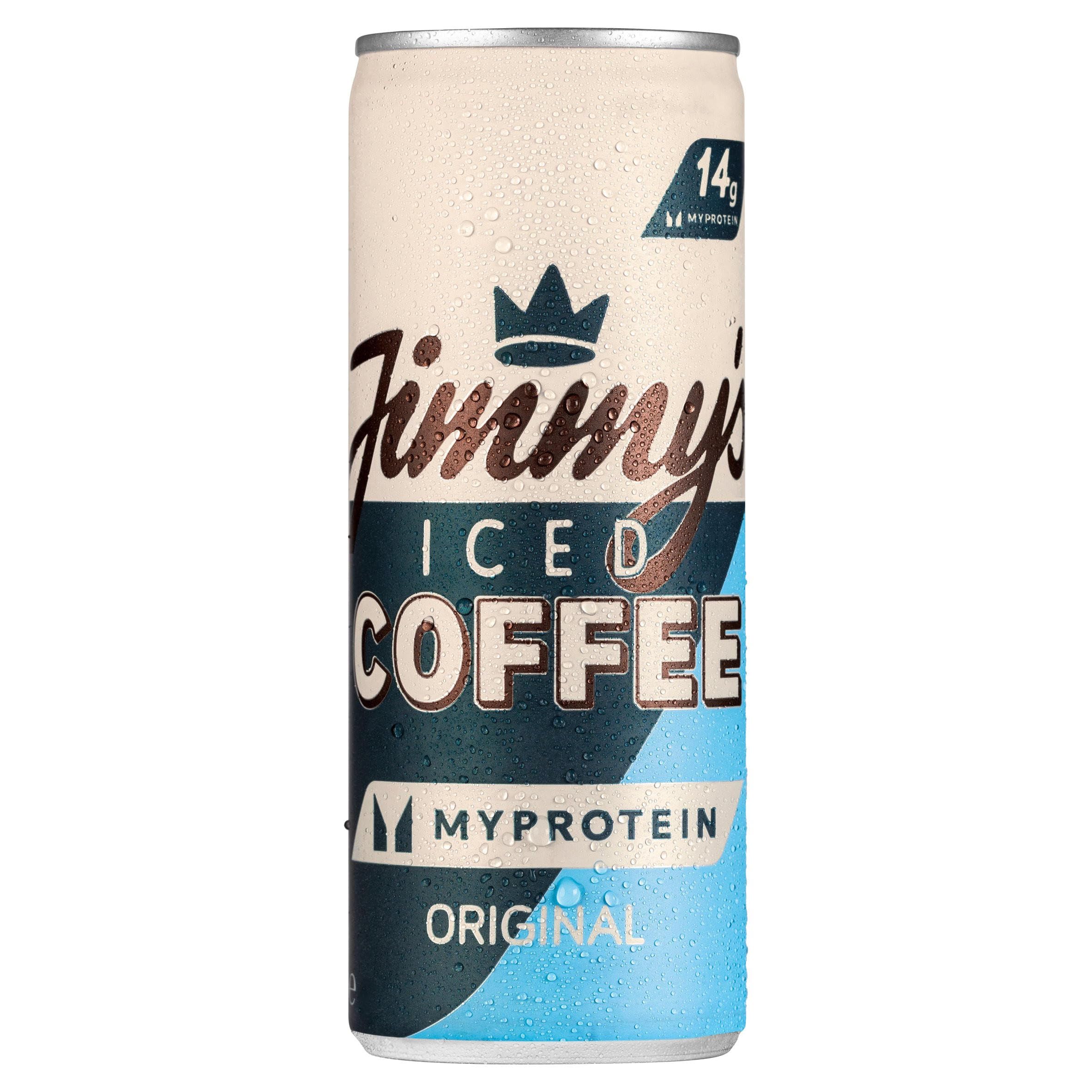 Jimmy’s Iced Coffee 12x250ml with 14g protein and shipping options included