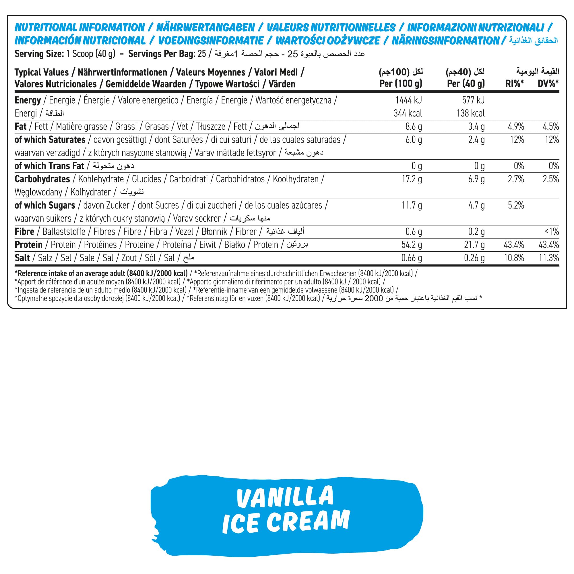 Applied Nutrition Protein Cookie Dough - Protein Cookie Dough Powder