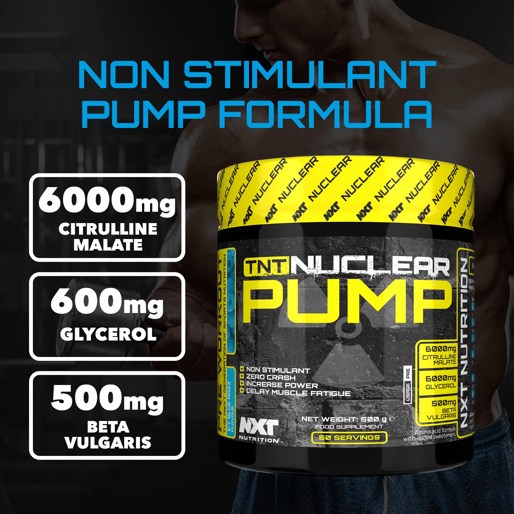 NXT Nutrition TNT Nuclear Pump 500g