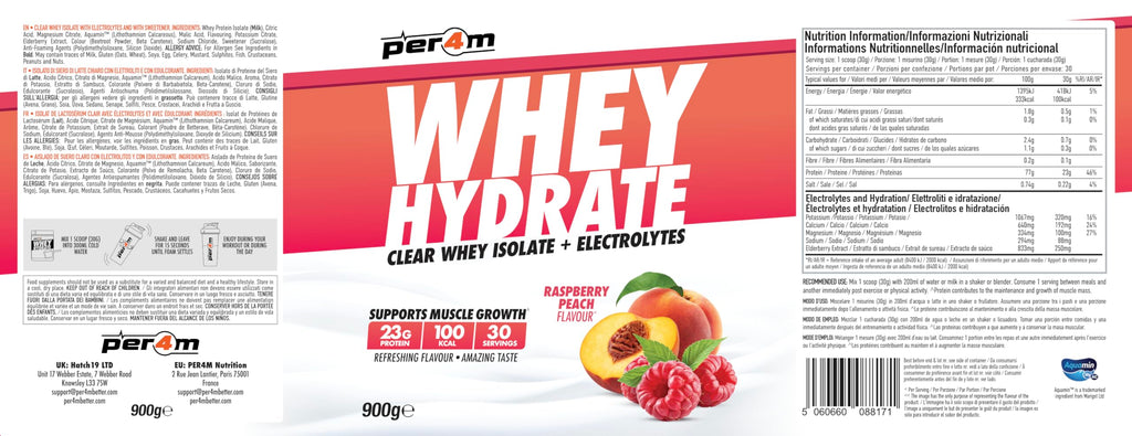 Per4m Whey Hydrate