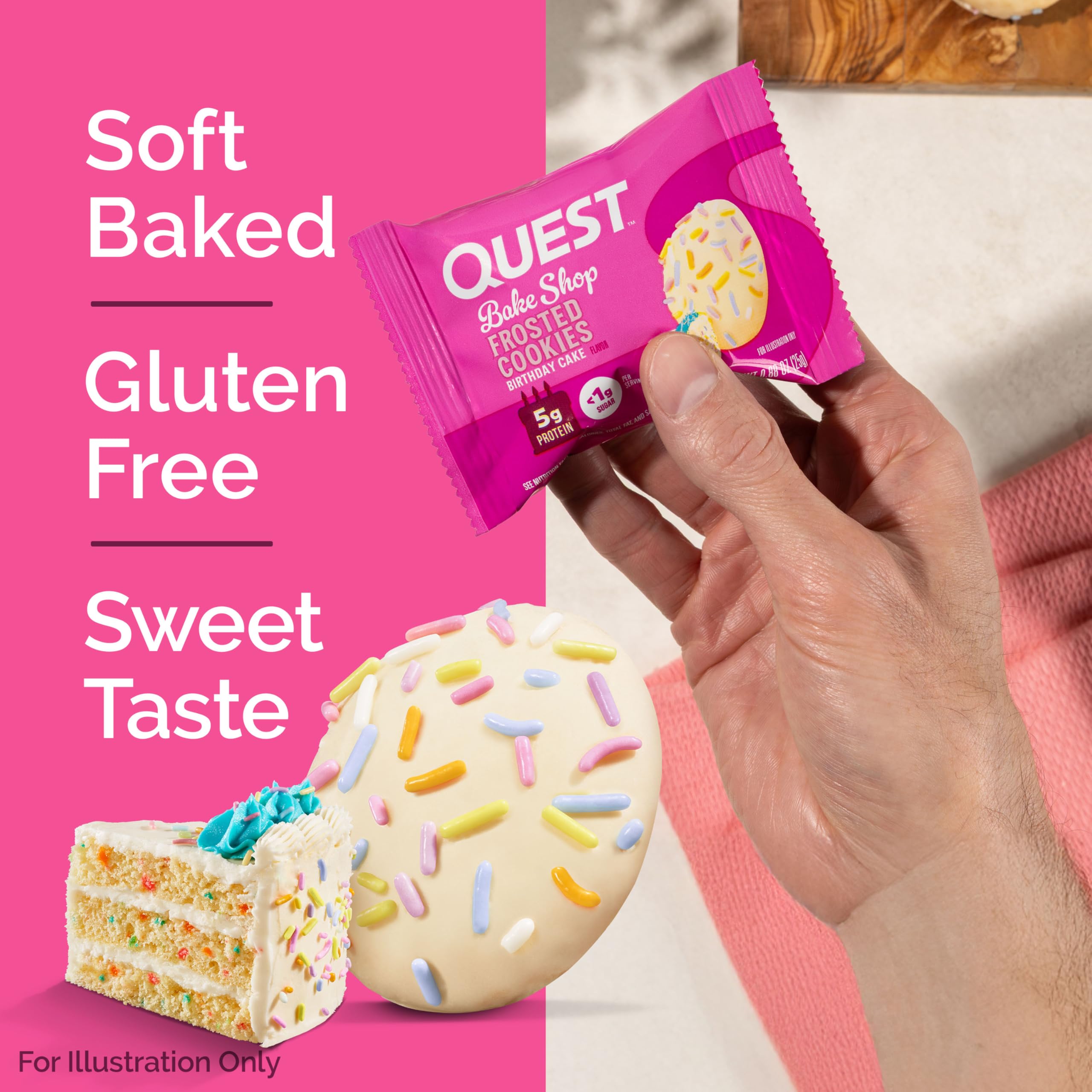 Quest Nutrition Frosted Cookies - Protein Cookies
