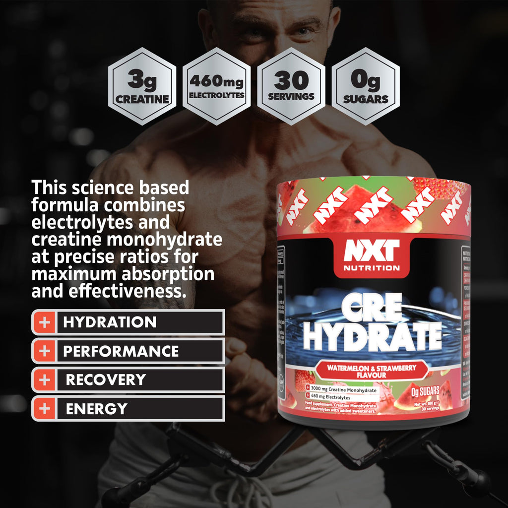 NXT Nutrition CRE Hydrate 180g